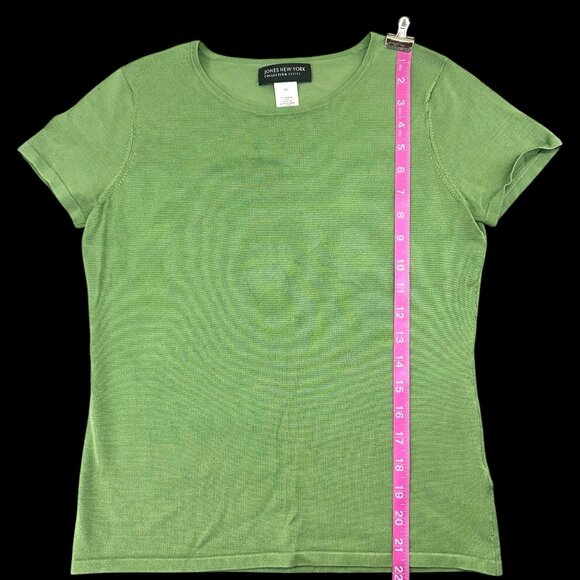 Jones New York Ribbed Tee - Picture 7 of 7